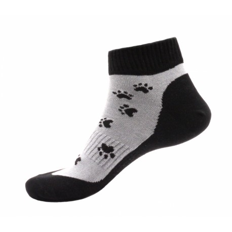Moda Čapek - unisex bokazokni - Fekete mancsok