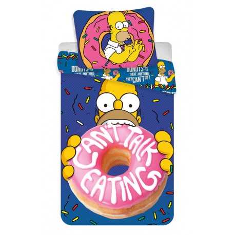 Pamut ágyneműhuzat - Homer Simpson Donuts