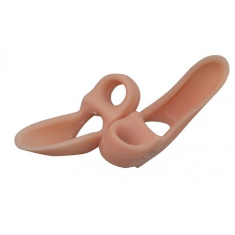 Szilikon lábujj rögzítő - 1 pár