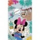 Detexpol gyerek törölköző - Minnie és a lajhár - 50 x 30 cm