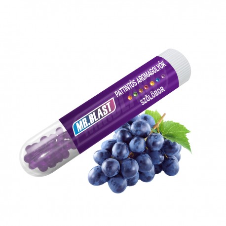 Mr. Blast pattintható aromagolyók - Szőlőbor - 100 db