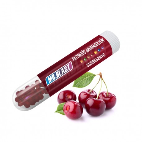 Mr. Blast pattintható aromagolyók - cseresznye - 100 db