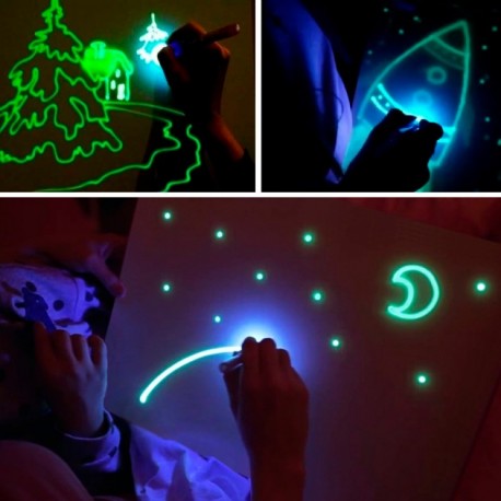 Rajzasztal A4 - LED tollal, közepes