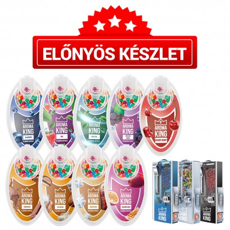 Kedvezményes Aroma King aromagolyó csomag - nagy