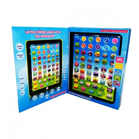 Okos oktató tablet gyermekeknek - kék