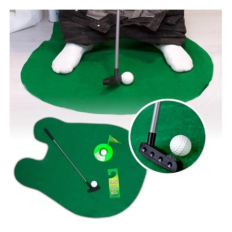 Golfpálya a WC-re