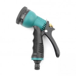 Többfunkciós locsoló szórófej 8 funkcióval - zöld-fekete