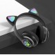 Vezeték nélküli LED fejhallgató - Cat Ears